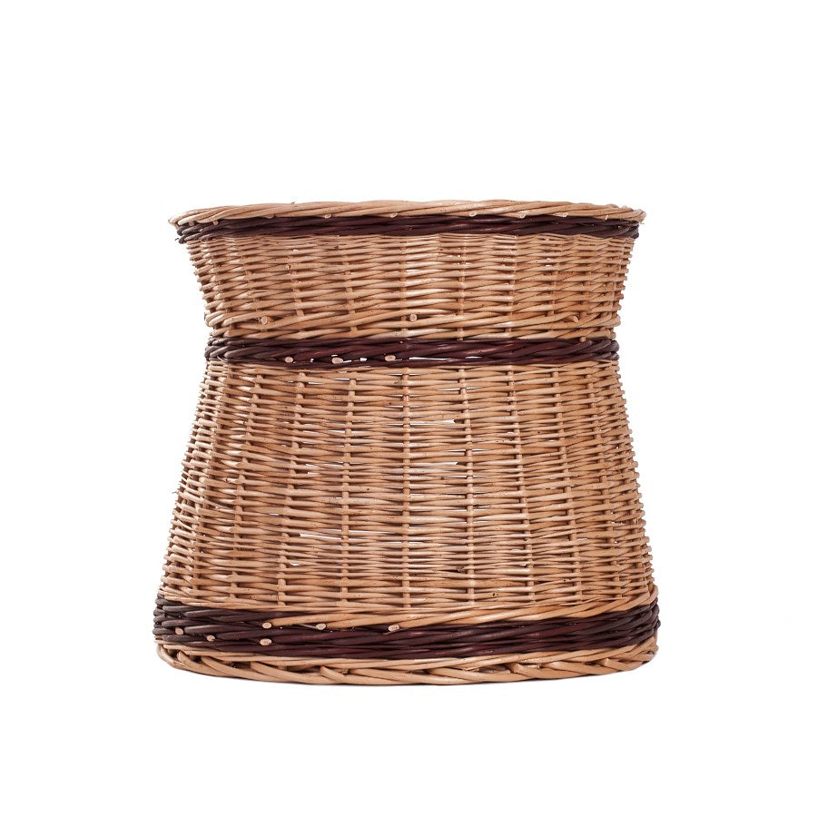 Eralis wiklinowy domek dla kotów i małych psów, dwupoziomowy z legowiskiem na górze TheWickerStories