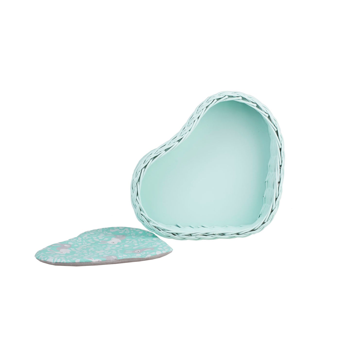 Zadaris wiklinowy koszyczek z miętowym wkładem TheWickerStories