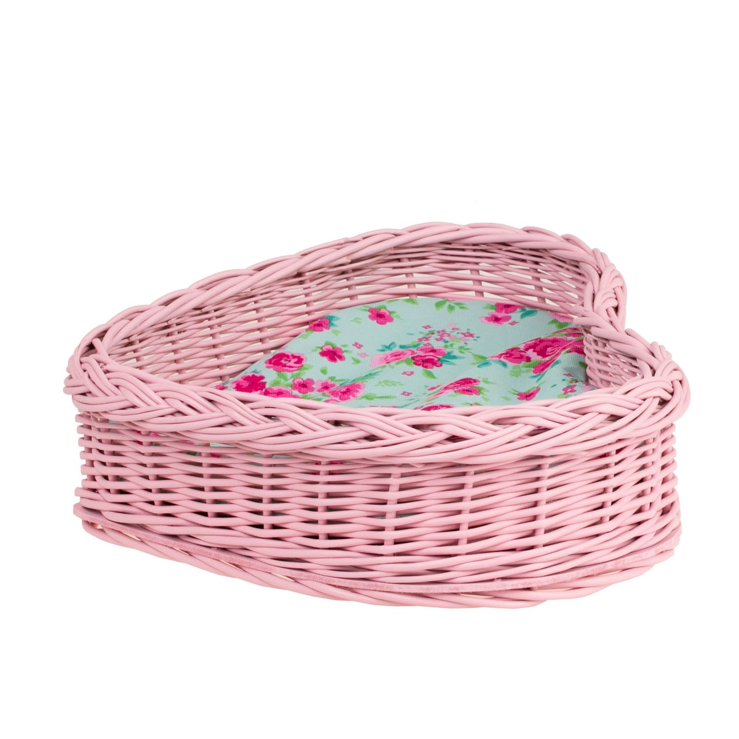 Zadaris wiklinowy koszyczek z różowym wkładem TheWickerStories