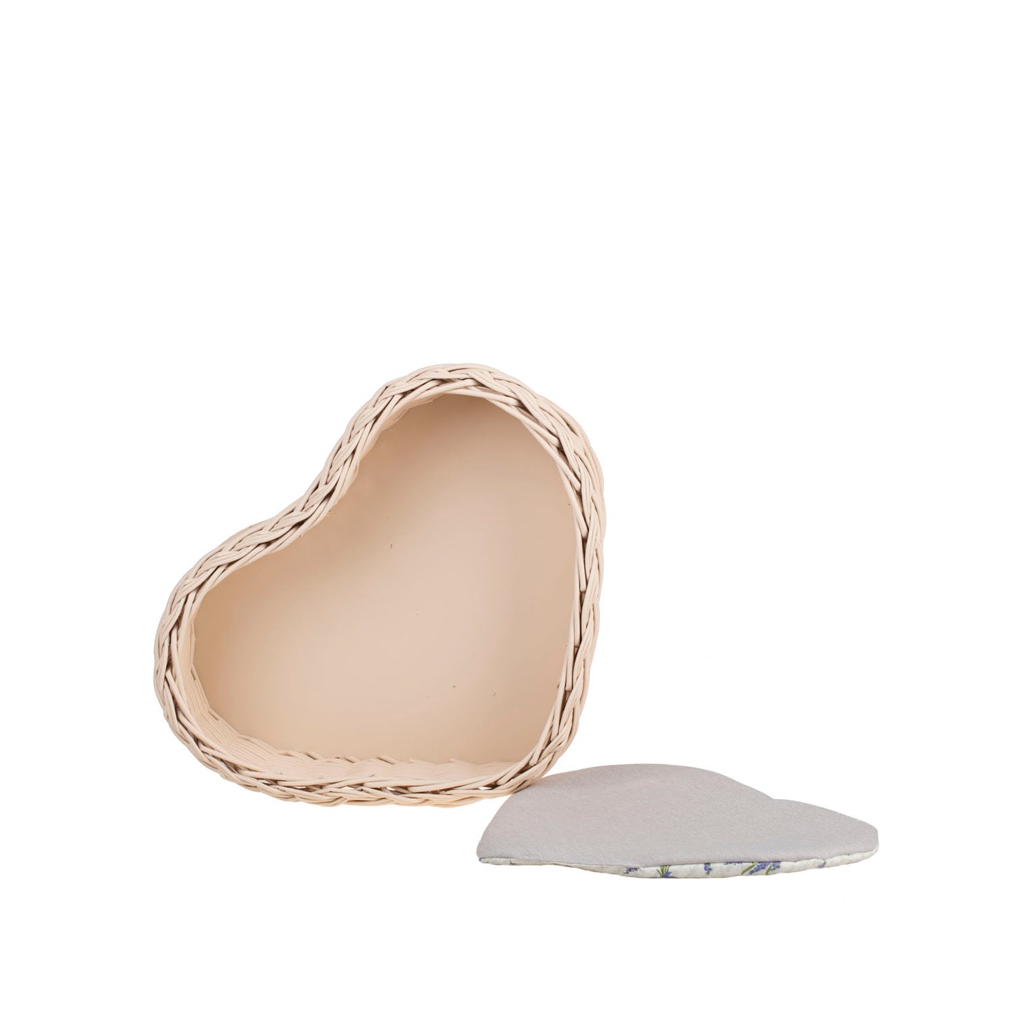 Zadaris wiklinowy koszyczek z beżowym wkładem TheWickerStories