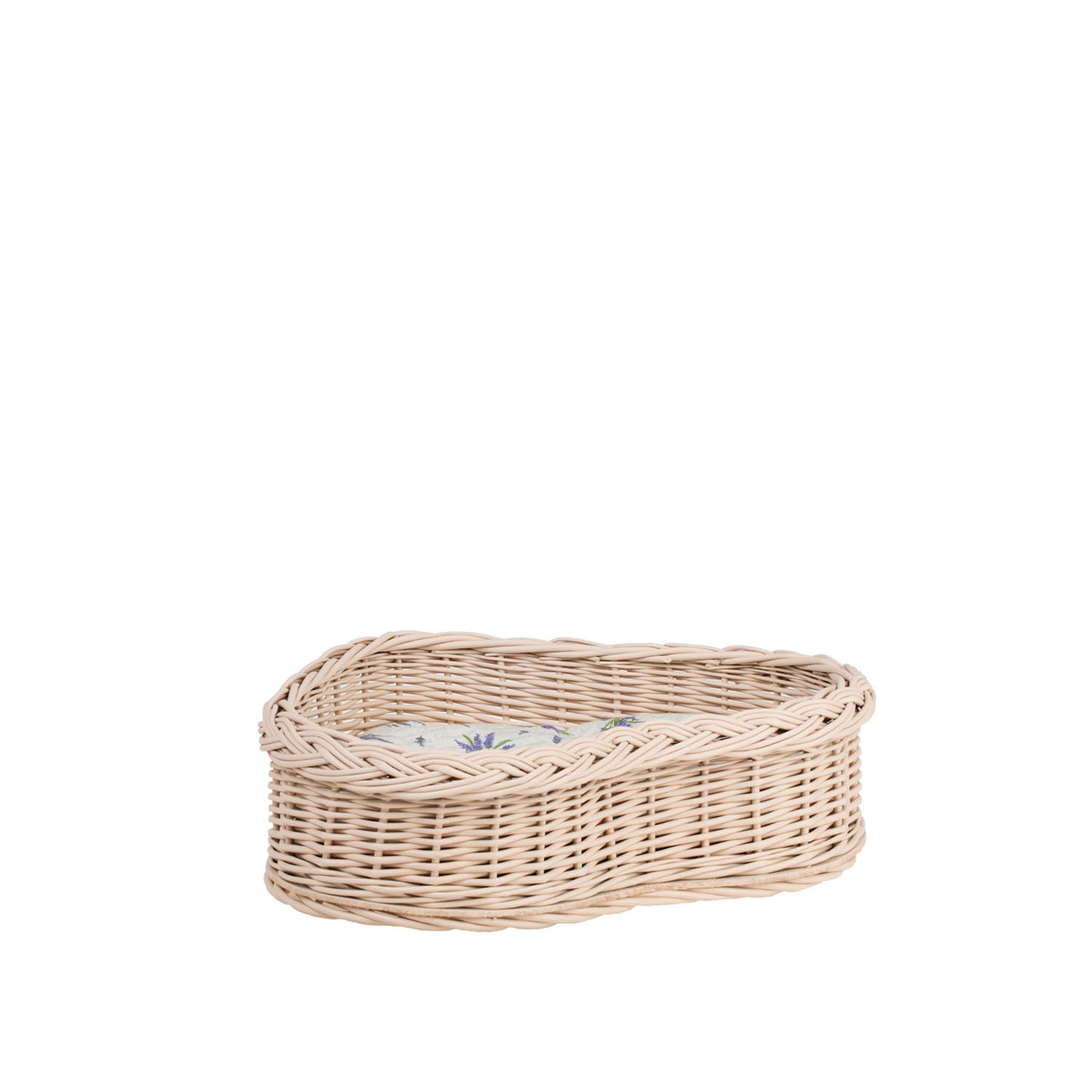 Zadaris wiklinowy koszyczek z beżowym wkładem TheWickerStories