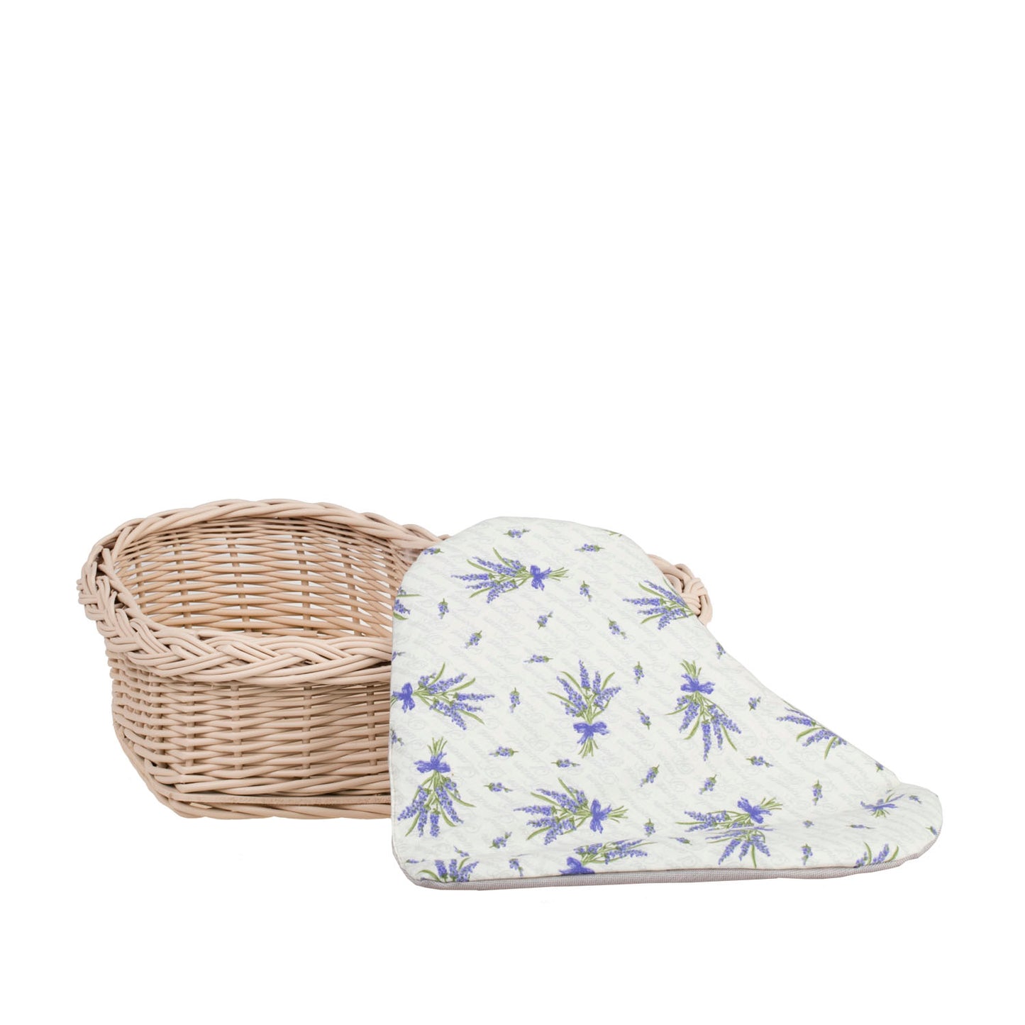 Zadaris wiklinowy koszyczek z beżowym wkładem TheWickerStories