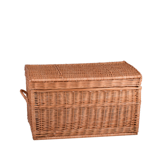 Kogia wiklinowy kosz z rączkami i wiekiem TheWickerStories