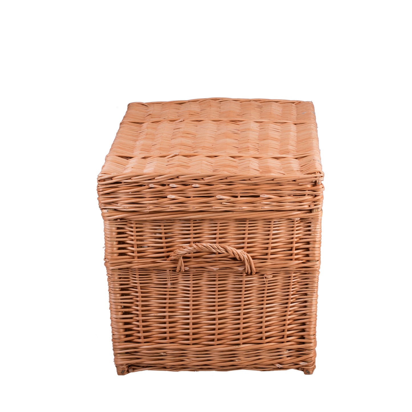 Kogia wiklinowy kosz z rączkami i wiekiem TheWickerStories