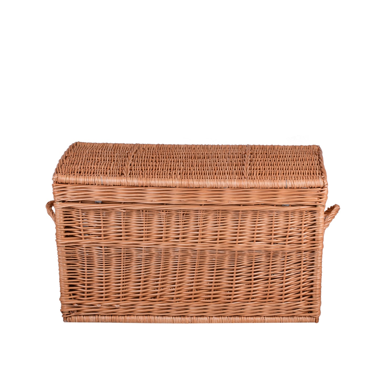 Kogia wiklinowy kosz z rączkami i wiekiem TheWickerStories