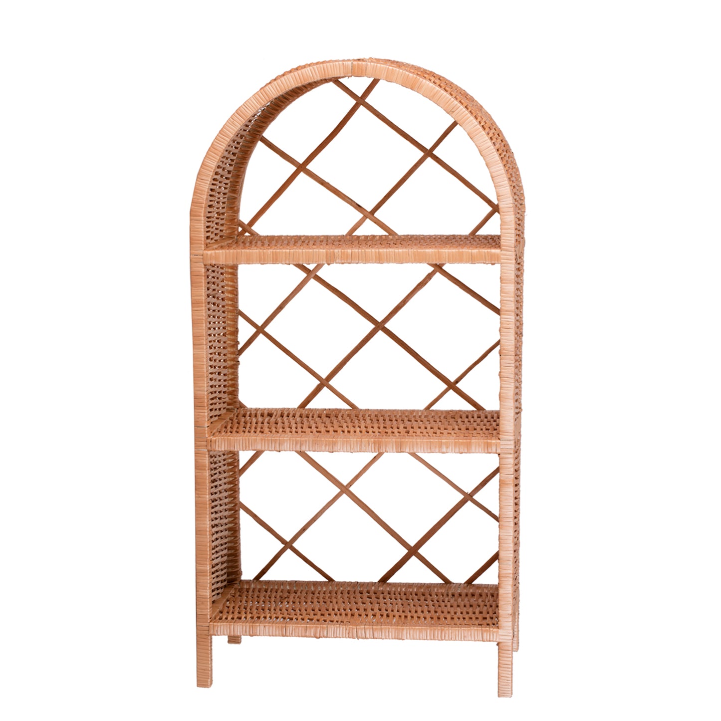 Camellia wiklinowa szafka z półkami TheWickerStories