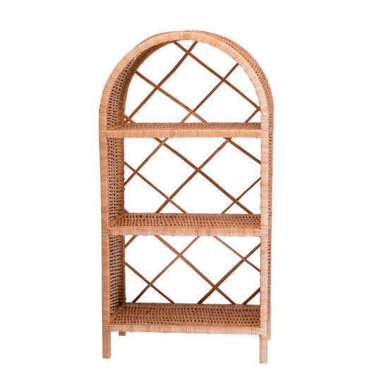 Camellia wiklinowa szafka z półkami TheWickerStories