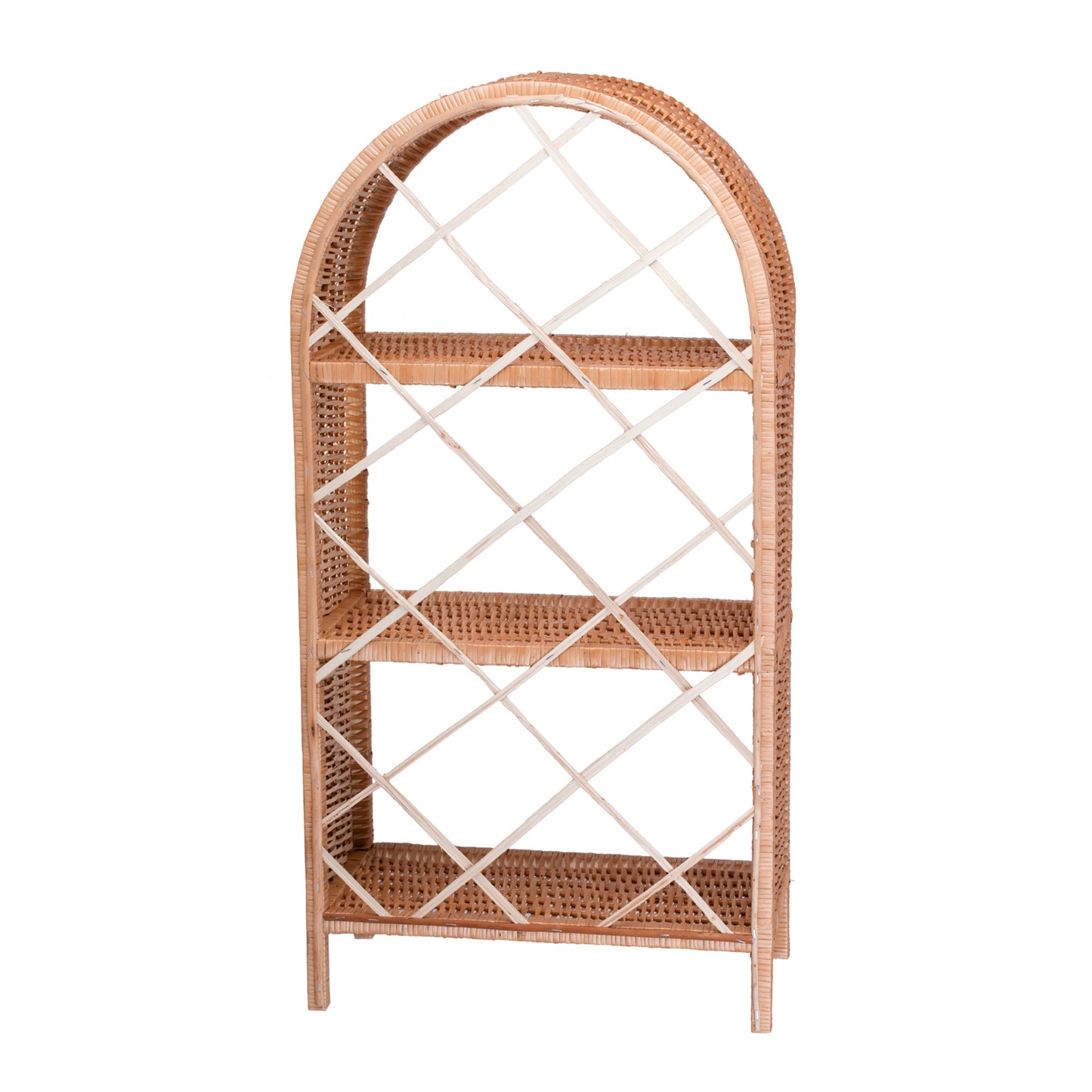 Camellia wiklinowa szafka z półkami TheWickerStories