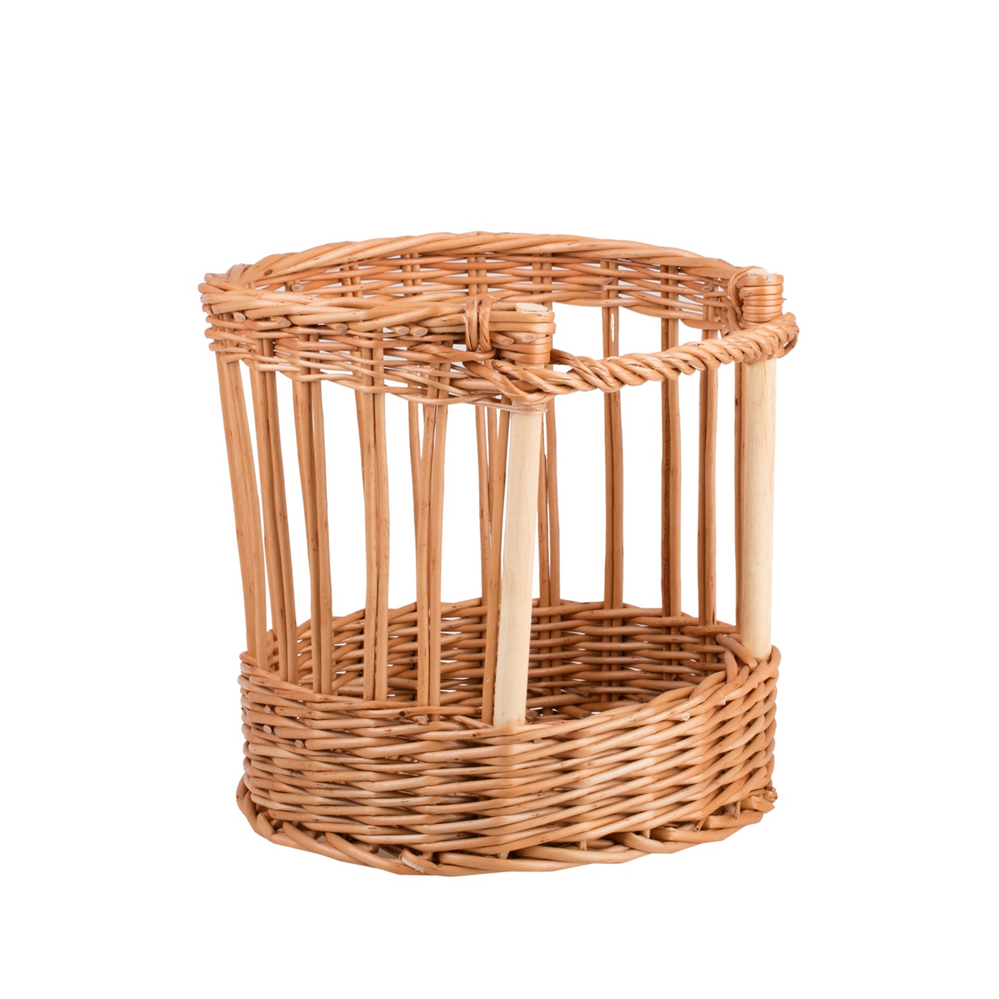 Brelor wiklinowy kosz na bagietki do piekarni i domu TheWickerStories