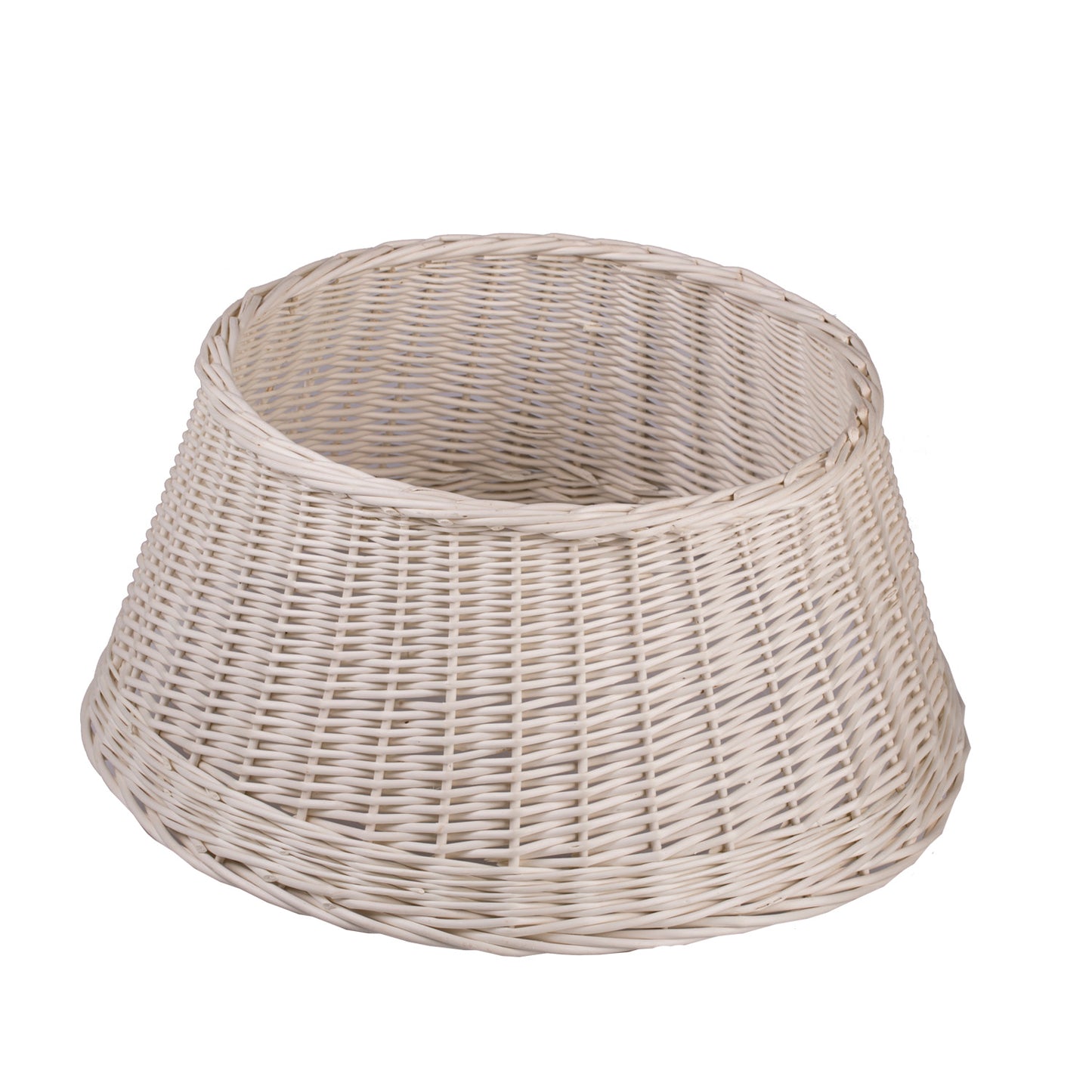 Cerin wiklinowy kołnierz na choinkę, osłona na stojak TheWickerStories