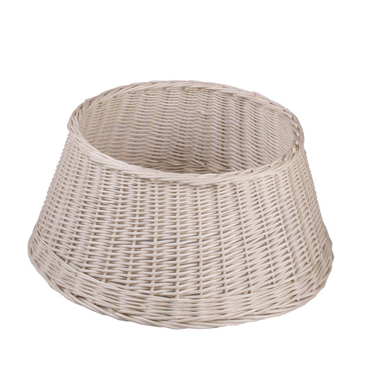 Cerin wiklinowy kołnierz na choinkę, osłona na stojak TheWickerStories