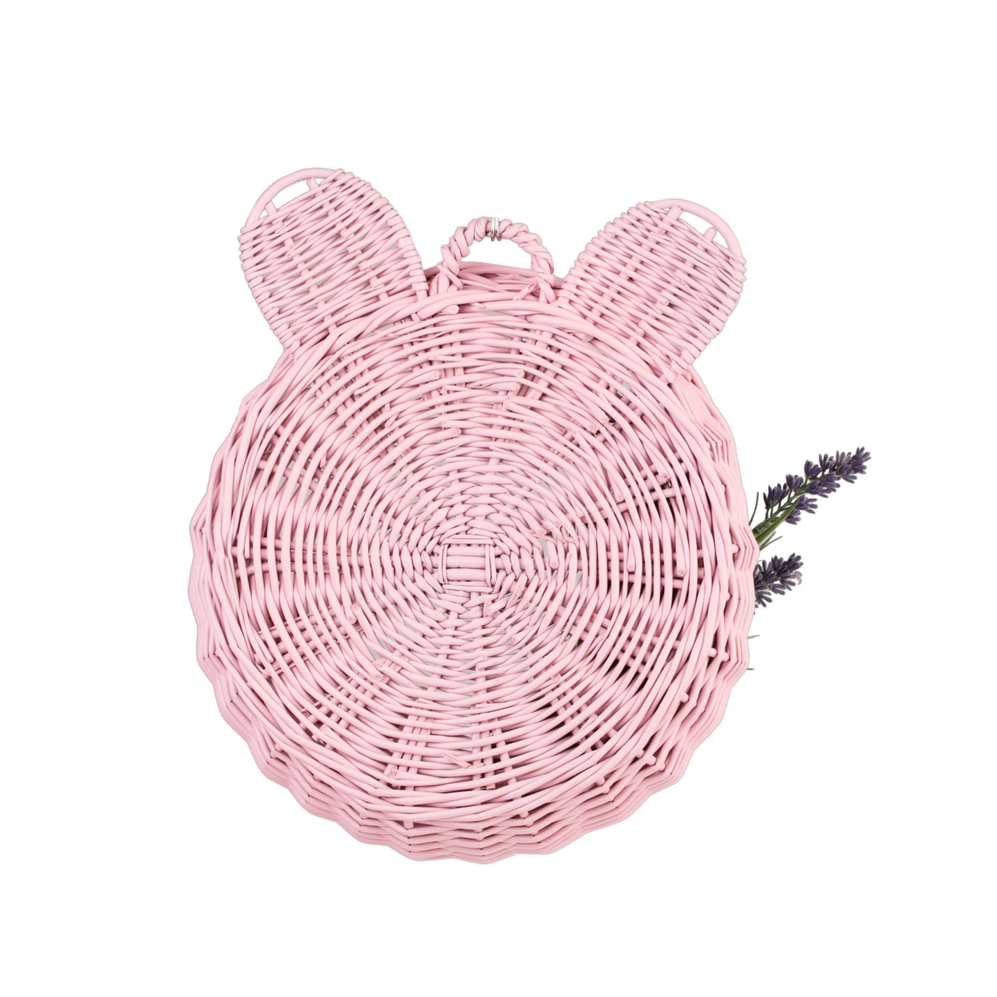 Zanoria wiklinowy kosz do przechowywania do pokoju dziecięcego, do zawieszenia, z uchwytem TheWickerStories