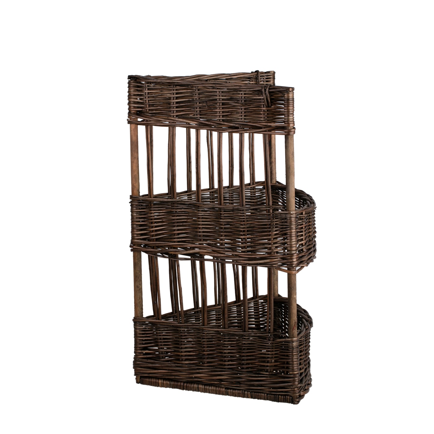 Britta wiklinowy kosz na bagietki do piekarni i sklepu TheWickerStories