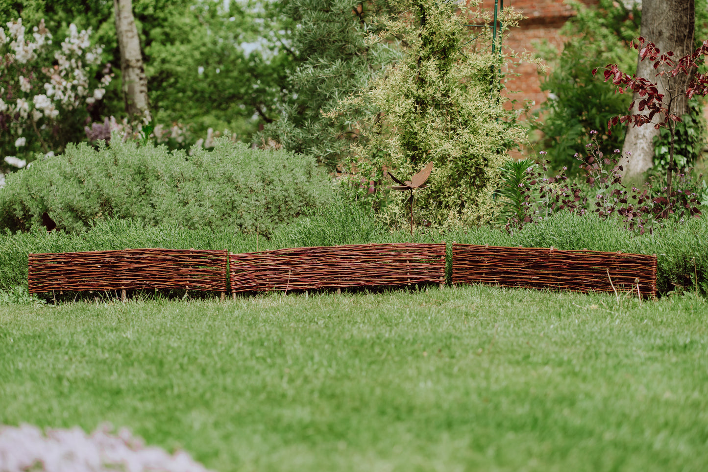 Domitia zestaw 5 palisad wiklinowych do ogrodu TheWickerStories