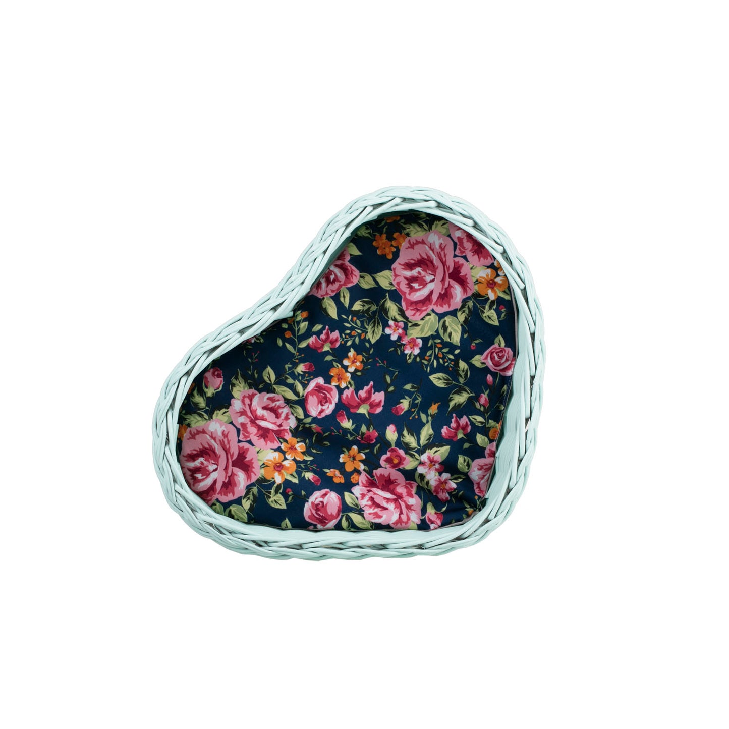 Zadaris wiklinowy koszyczek z różowym wkładem TheWickerStories