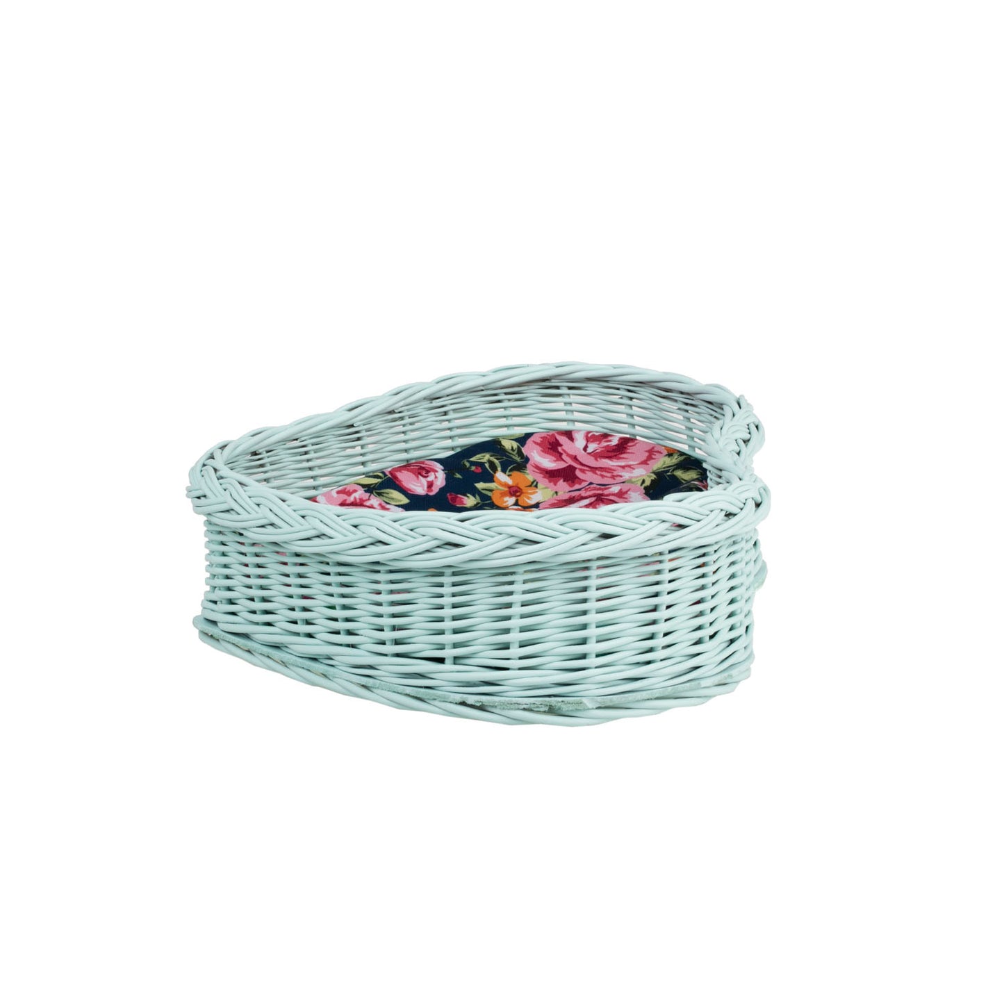 Zadaris wiklinowy koszyczek z różowym wkładem TheWickerStories