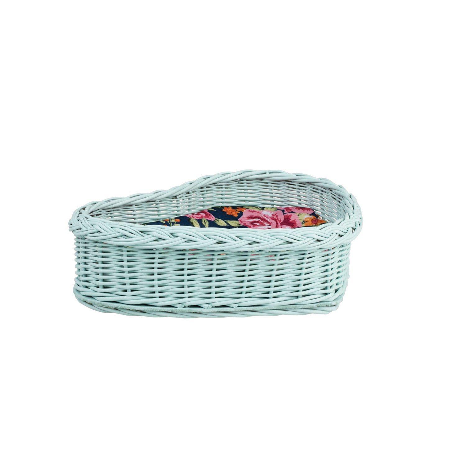 Zadaris wiklinowy koszyczek z różowym wkładem TheWickerStories
