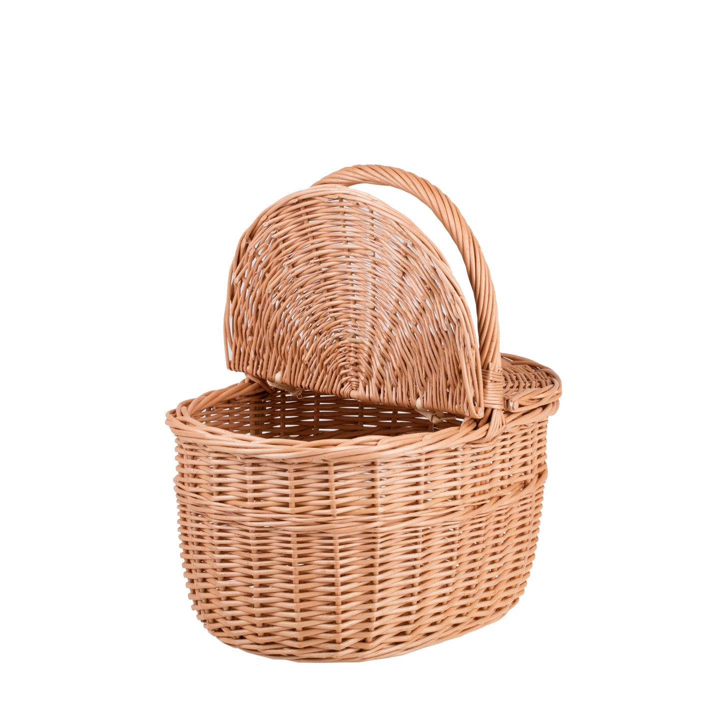 Kastalia wiklinowy kosz piknikowy z pokrywą i rączką TheWickerStories