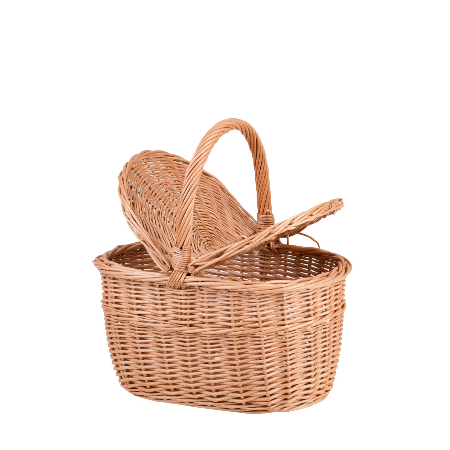 Kastalia wiklinowy kosz piknikowy z pokrywą i rączką TheWickerStories