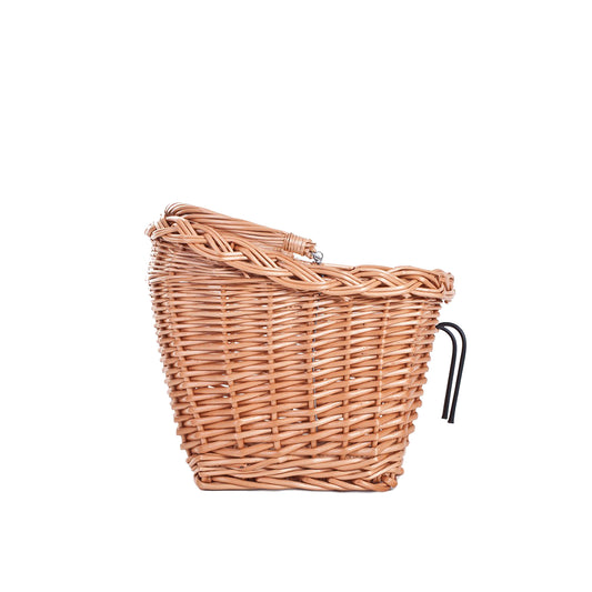 Marinus wiklinowy kosz na rower na kierownicę, z rączką i zaczepami TheWickerStories