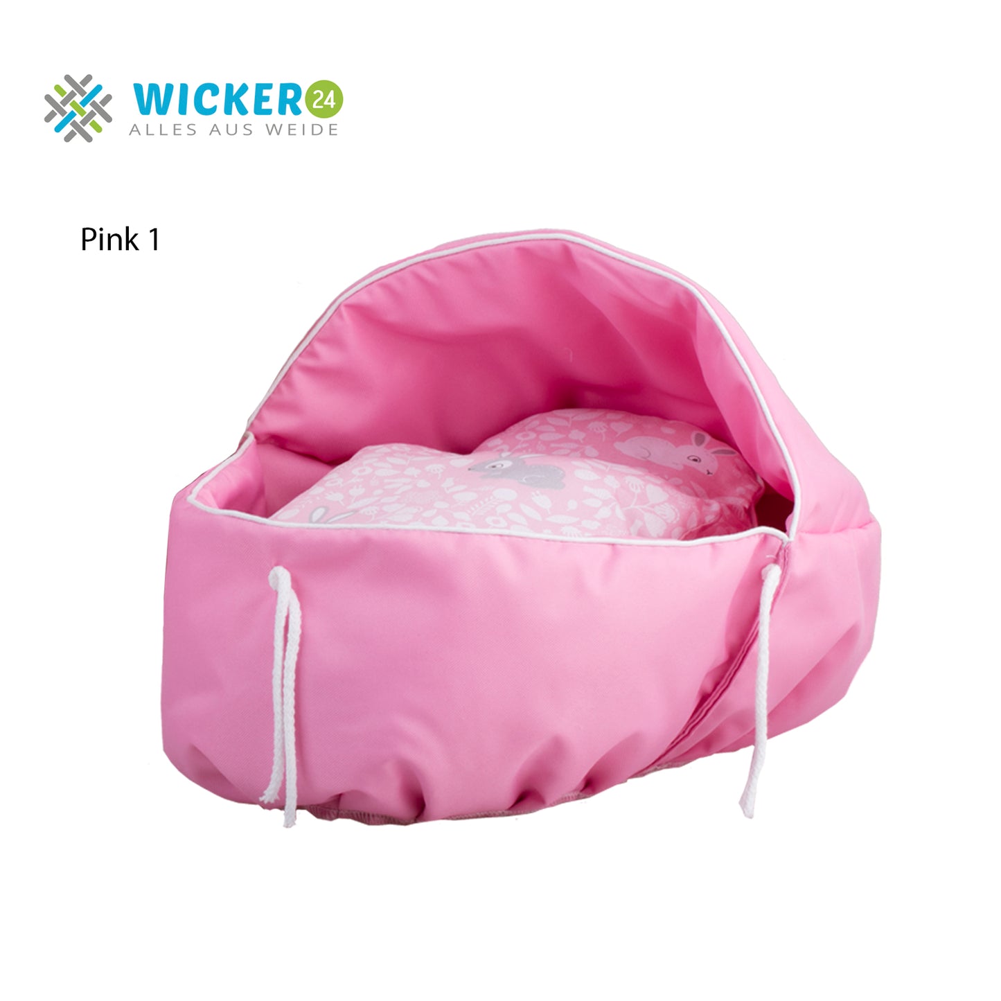 Lili pościel z beżowym obszyciem, kołderką i poduszką TheWickerStories