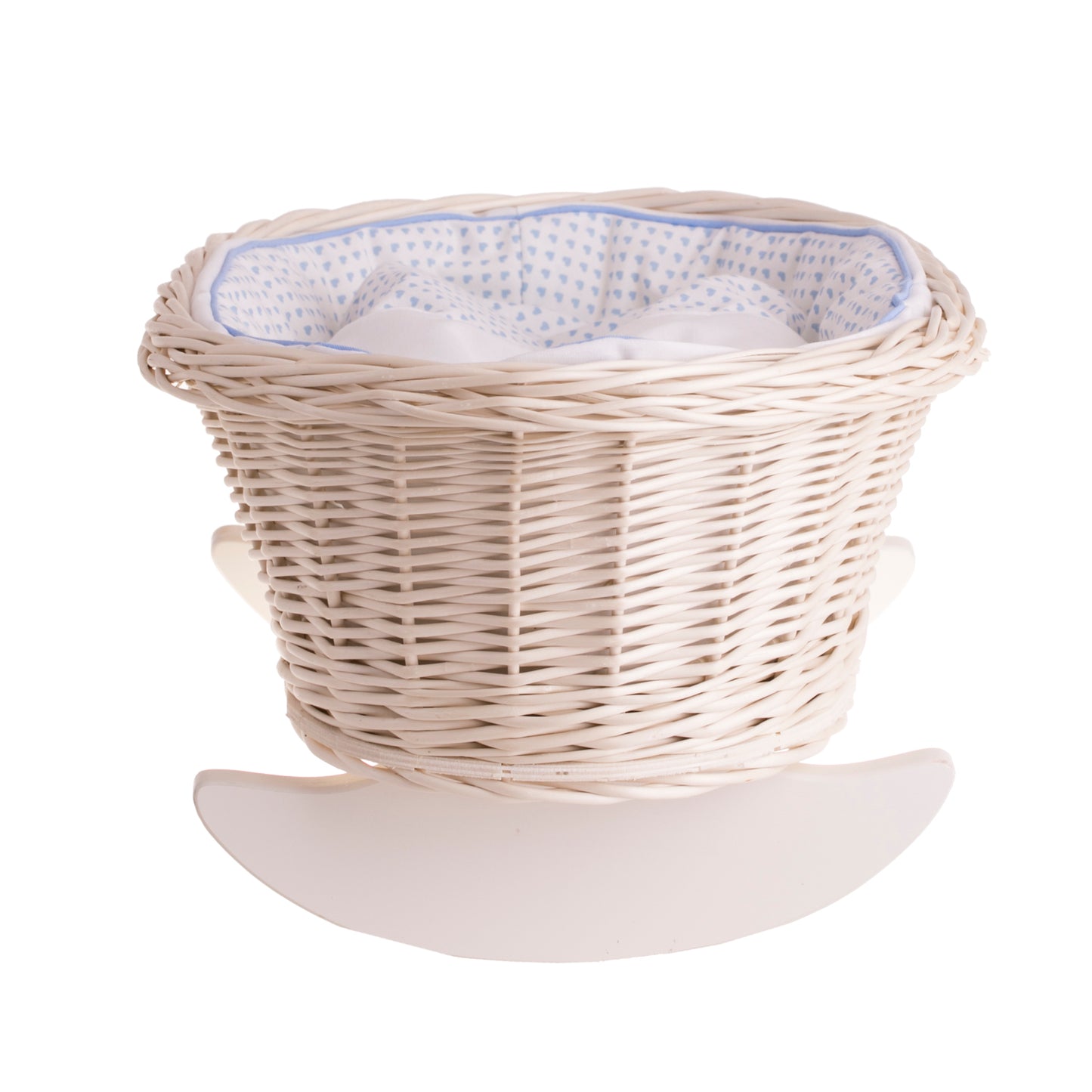 Wiklinowa kołyska dla lalek z poduszką TheWickerStories