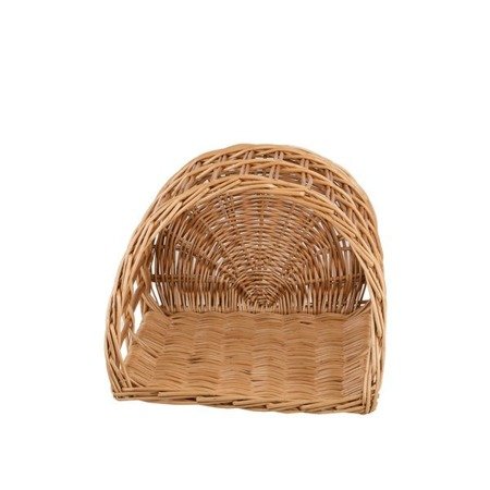 Borago wiklinowy kosz na bagietki do kuchni i sklepu, stojący ekspozytor TheWickerStories