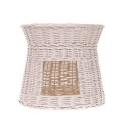 BUDA DLA KOTA LEŻAK DLA ZWIERZĄT DOMEK DLA KOTA Z WIKLINY PIĘTROWY Ø48 H43 CM