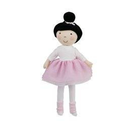 „SOPHIA" HAND-MADE COTTON DOLL CUDDLY TOY H37 CM