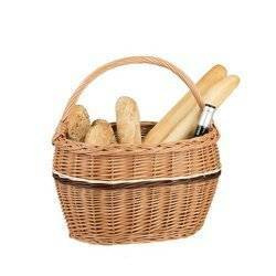 Rieten ovale winkelmand 40x27 H25/41 cm