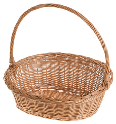 Geschenkkorb aus Weide 55x47 H14 / 22 / 50 cm