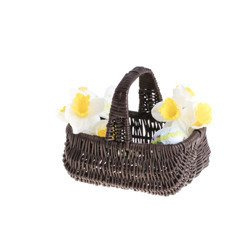 Decor WICKER SMALL EASTER BASKET  Children Basket  24X16 H14 CM
