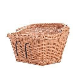 Wicker Bike Basket bike accessories handmade 46x34 H23/28 cm