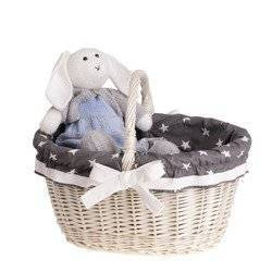 EINKAUFSKORB GESCHENKKORB AUS WEIDE 47X34 H 25/35 CM