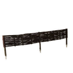 Low wicker fence 100 cm