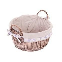 Runder Weidenbehälter Ø31 H16 cm