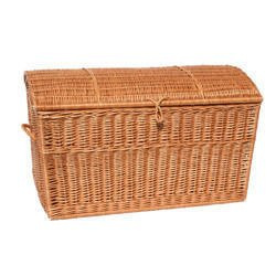 Shabby Chic Wicker Storage Chest storage bin handmade decorative 80x48 H50 cm