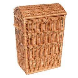 Wicker Loundry Basket Storage Trunk decorative handmade 40x28 H62 cm